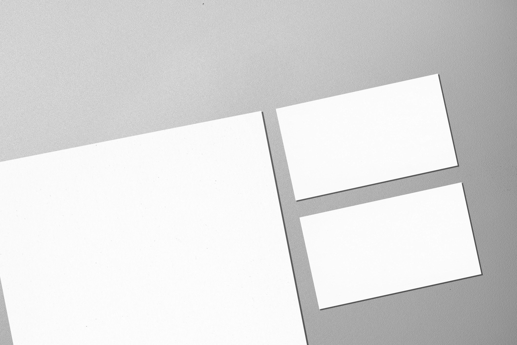 Brand identity stationery mockup for strategic branding work